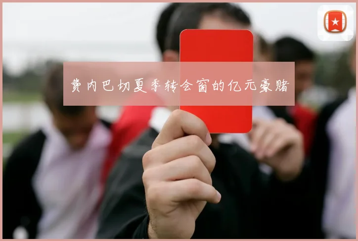 费内巴切夏季转会窗的亿元豪赌