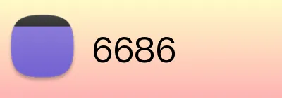 6686 Logo